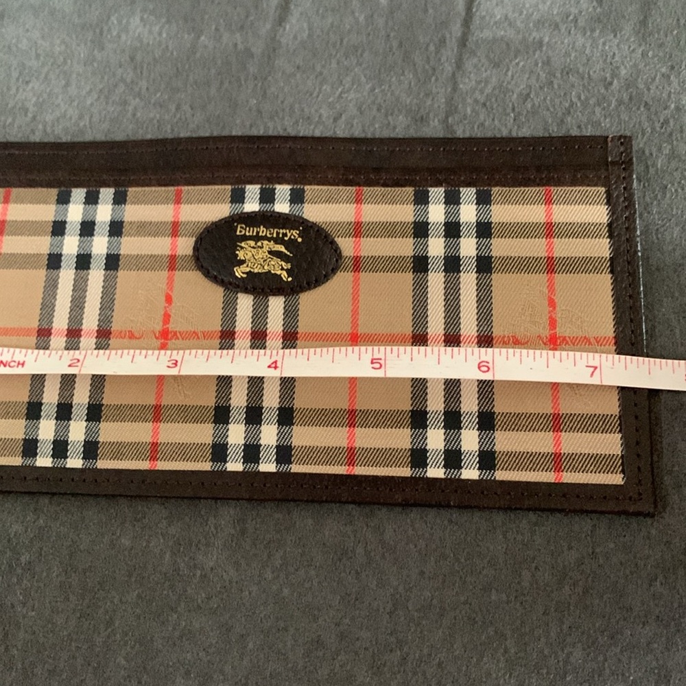 Vintage Burberrys 2 Slot Bill Wallet/Organizer - Picture 9 of 11